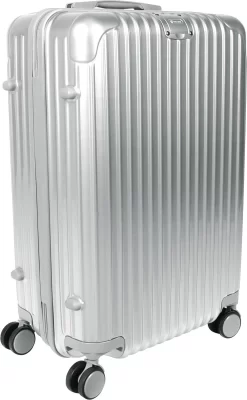 Royal Swiss - Kofferset - Cijferslot- Lichtgewicht Koffer - 4 Wielen- Zilver -Reisopslagwinkel 741x1200 6