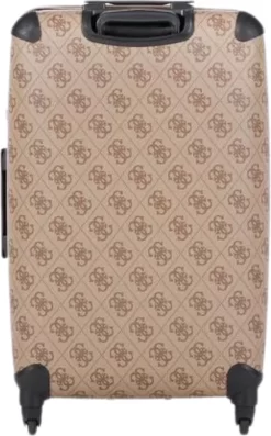 Guess Berta 28 In 4 Wheeler Dames Reiskoffer - Bruin/Beige -Reisopslagwinkel 746x1200 2