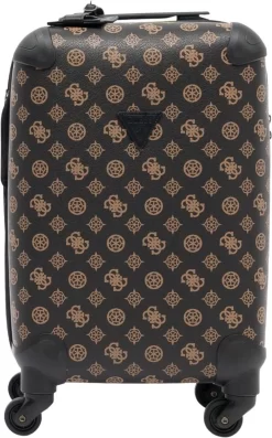 Guess Handbagage Koffer / Trolley / Reiskoffer - 50 Cm - 25 Liter - Wilder - Bruin
