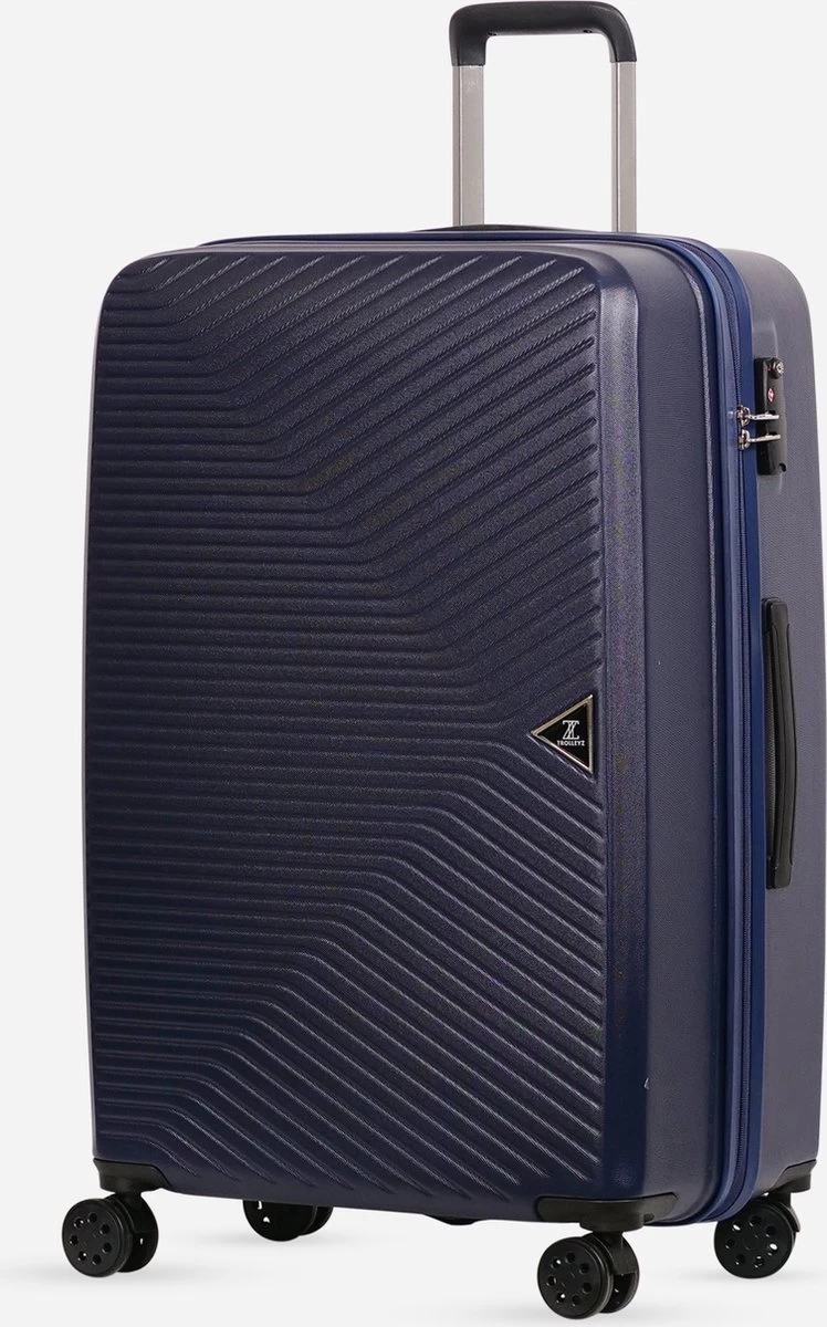 ©TROLLEYZ - Ibiza No.3 - Reiskoffer 69cm Met TSA Slot - Dubbele Wielen - 360° Spinners - 100% ABS - Reiskoffer In Ocean Blue 8 ©TROLLEYZ - Ibiza No.3 - Reiskoffer 69cm Met TSA Slot - Dubbele Wielen - 360° Spinners - 100% ABS - Reiskoffer In Ocean Blue - Afbeelding 8