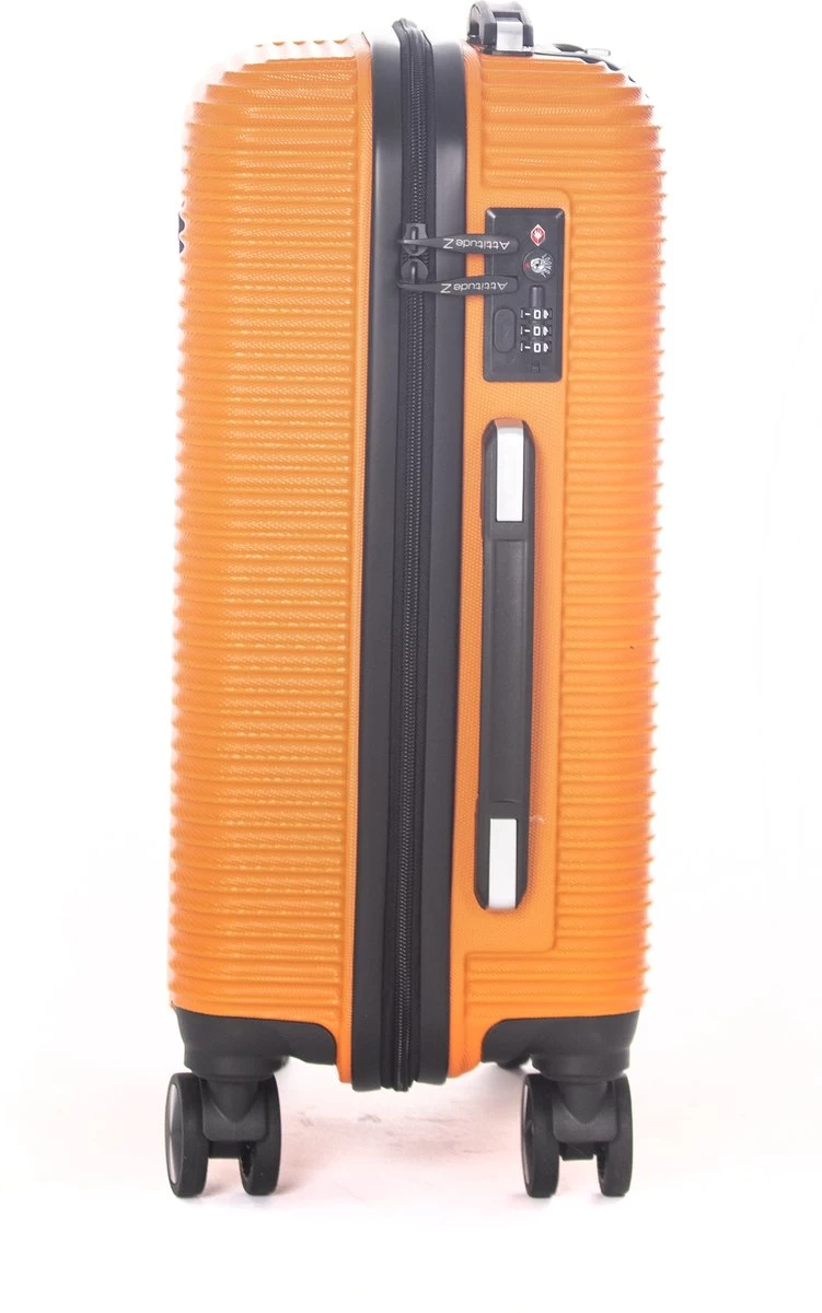 AttitudeZ Air-Z Handbagage Koffer Oranje 55cm - TSA-slot 2 AttitudeZ Air-Z Handbagage Koffer Oranje 55cm - TSA-slot - Afbeelding 2