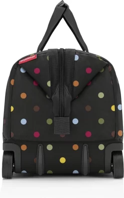 Reisenthel Allrounder Trolley Reiskoffer Reistas Op 2 Wielen - 30L - Dots Zwart -Reisopslagwinkel 752x1200