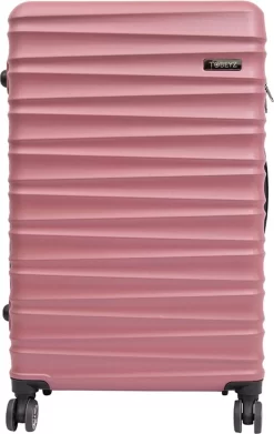 Tobeyz - Kofferset - 3-delig Roze Handbagage - Verrijdbaar Op 4 Wielen - Stevig ABS - Lichtgewicht, Trolley -Reisopslagwinkel 758x1200 6