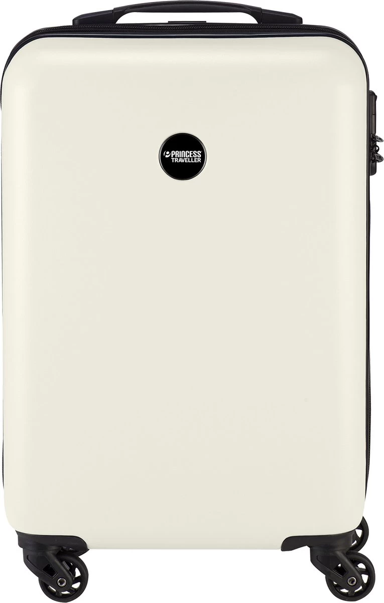 Princess Traveller PT01 - Handbagagekoffer - Pearl White - S - 55cm 1 Princess Traveller PT01 - Handbagagekoffer - Pearl White - S - 55cm