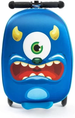 Jongens Koffer Hand Bagage Koffer En Step In 1 - Blauw - 21 Liter - 40x20x25 Cm Incl. Nekkussen Vliegtuig 7 Jongens Koffer Hand Bagage Koffer En Step In 1 - Blauw - 21 Liter - 40x20x25 Cm Incl. Nekkussen Vliegtuig -Reisopslagwinkel 766x1200 4