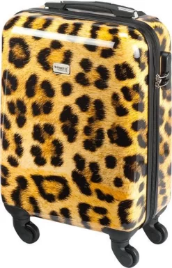 Princess Traveller Animal Print - Handbagagekoffer - Leopard - Small - 55cm 11 Princess Traveller Animal Print - Handbagagekoffer - Leopard - Small - 55cm -Reisopslagwinkel 770x1200