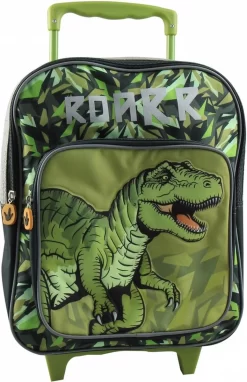 Dinosaurus Jongens Trolley Groen 29x15x39