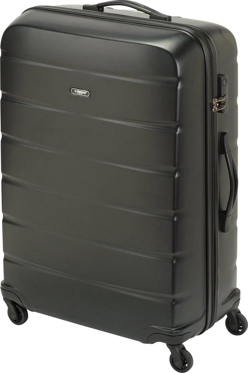 Princess Traveller Grenada - Reiskoffer - Zwart - L - 76cm 2 Princess Traveller Grenada - Reiskoffer - Zwart - L - 76cm - Afbeelding 2