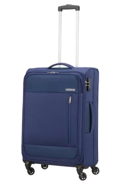 American Tourister Reiskoffer - Heat Wave Spinner 68/25 Tsa (Medium) Combat Navy -Reisopslagwinkel 799x1200 122