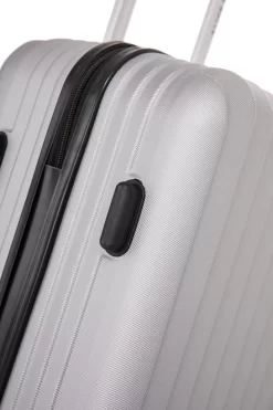 Royalty Rolls Amsterdam Handbagage Koffer 52 Cm - 25 Liter - Zilvergrijs -Reisopslagwinkel 799x1200 21