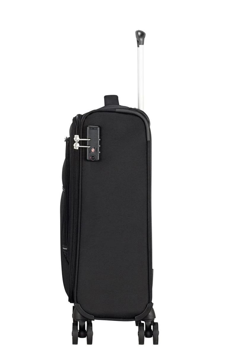 American Tourister Reiskoffer - Crosstrack Spinner 55/20 Tsa (Handbagage) Black/Grey 6 American Tourister Reiskoffer - Crosstrack Spinner 55/20 Tsa (Handbagage) Black/Grey - Afbeelding 6