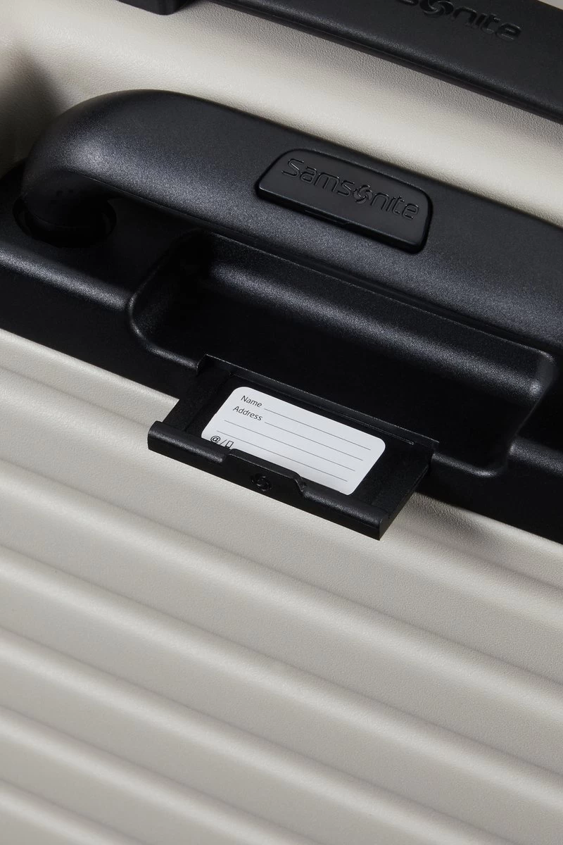 Samsonite Reiskoffer - Stackd Spinner Uitbreidbaar (4 Wielen) 55 Cm Handbagage - Sand - 2.8 Kg 2 Samsonite Reiskoffer - Stackd Spinner Uitbreidbaar (4 Wielen) 55 Cm Handbagage - Sand - 2.8 Kg - Afbeelding 2