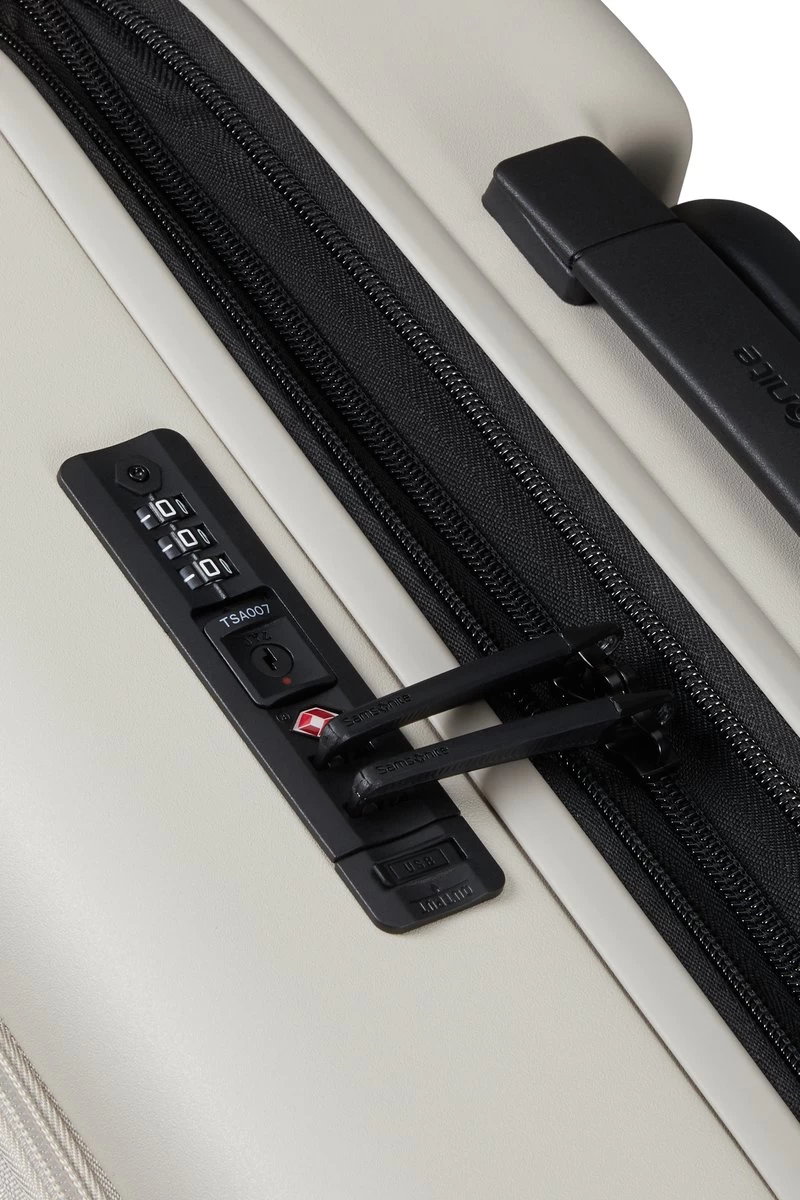 Samsonite Reiskoffer - Stackd Spinner Uitbreidbaar (4 Wielen) 55 Cm Handbagage - Sand - 2.8 Kg 8 Samsonite Reiskoffer - Stackd Spinner Uitbreidbaar (4 Wielen) 55 Cm Handbagage - Sand - 2.8 Kg - Afbeelding 8