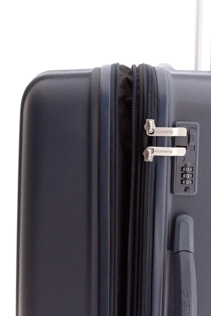 Gladiator Zebra L Spinner 78 Expandable - Zwart 7 Gladiator Zebra L Spinner 78 Expandable - Zwart - Afbeelding 7