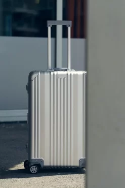 Aluminium Handbagage Koffer Mozzel Darrow - Reiskoffer Met Wielen - 51cm - Harde Koffer - Zilver -Reisopslagwinkel 801x1200 3