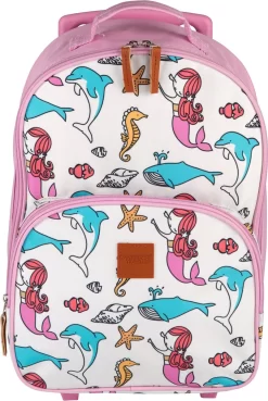 Princess Traveller Kids Collection - Trolley - Rond Zeemeermin -Reisopslagwinkel 803x1200