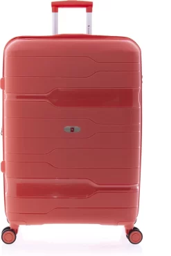 Gladiator Boxing Middelgrote Koffer Expandable 67 Cm 70/80 Liter TSA Slot - Koraalrood -Reisopslagwinkel 804x1200 5