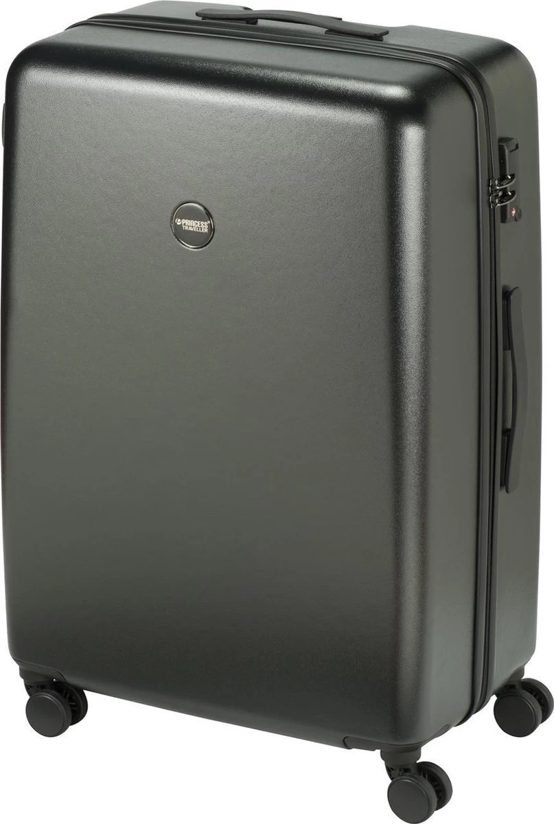 Princess Traveller Harlem - Reiskoffer - Zwart - L - 76cm 2 Princess Traveller Harlem - Reiskoffer - Zwart - L - 76cm - Afbeelding 2