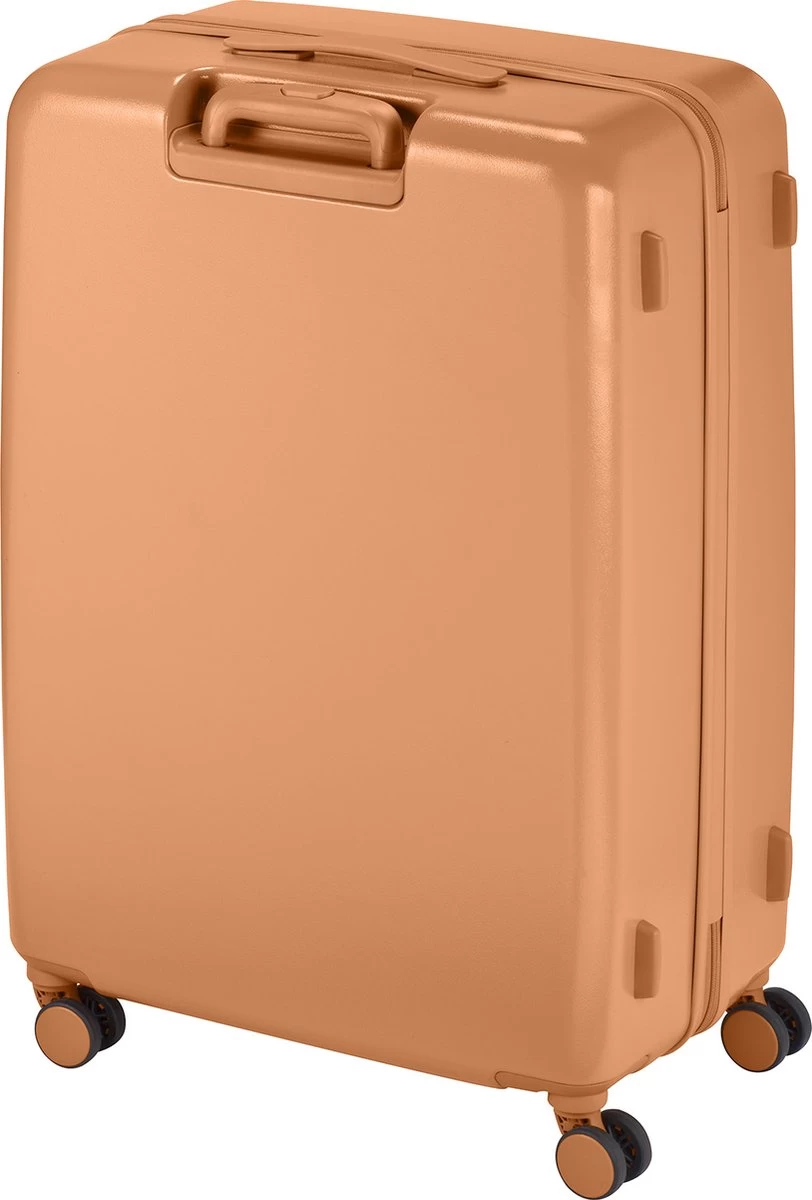 Princess Traveller Harlem - Reiskoffer - Recycled PET - Camel - L (76cm) 3 Princess Traveller Harlem - Reiskoffer - Recycled PET - Camel - L (76cm) - Afbeelding 3