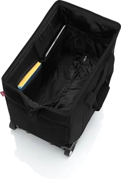 Reisenthel Allrounder Trolley Reiskoffer Reistas Op 2 Wielen - 30L - Zwart -Reisopslagwinkel 814x1200