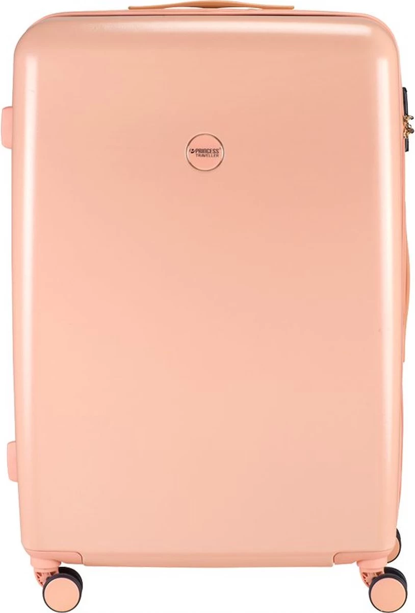 Princess Traveller Harlem - Reiskoffer - Roze - M - 66cm 1 Princess Traveller Harlem - Reiskoffer - Roze - M - 66cm