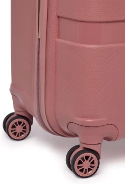 ©TROLLEYZ - Paris No.5 - Reiskoffer - 69cm Met TSA Slot - Dubbele Wielen - 360° Spinners - 100% Polypropyleen - Reiskoffer In Rose Blush -Reisopslagwinkel 817x1200 5