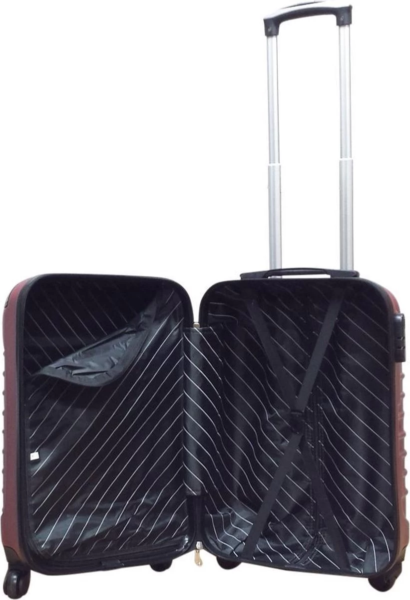 Castillo Quadrant 2 Delige ABS Kofferset (XL + S) - Champagne 4 Castillo Quadrant 2 Delige ABS Kofferset (XL + S) - Champagne - Afbeelding 4