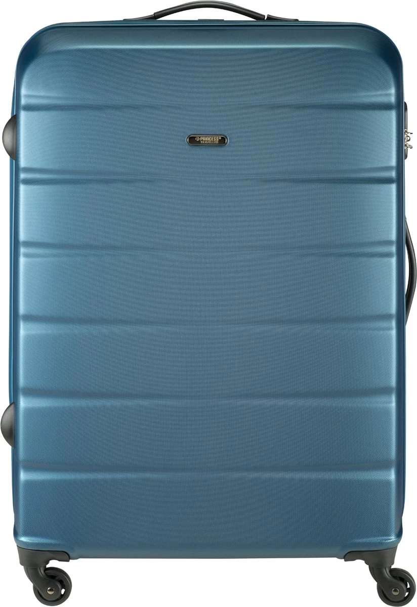 Princess Traveller Grenada - Reiskoffer - Grijsblauw - L - 76cm 1 Princess Traveller Grenada - Reiskoffer - Grijsblauw - L - 76cm