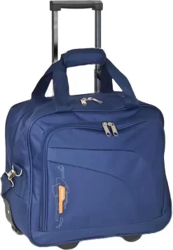 Gabol Week Pilot Case Handbagage - Laptopkoffer - Blauw -Reisopslagwinkel 833x1200