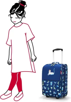 Reisenthel Trolley XS Kids Reiskoffer Kind - Maat XS - 12L - ABC Friens Blue Blauw -Reisopslagwinkel 835x1200 2