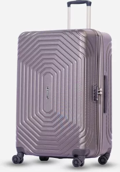 ©TROLLEYZ - Florence No.7 - Trolley - 55cm Met TSA Slot - Dubbele Wielen - 360° Spinners - 100% ABS - Handbagage Koffer In Cloudy Grey -Reisopslagwinkel 836x1200