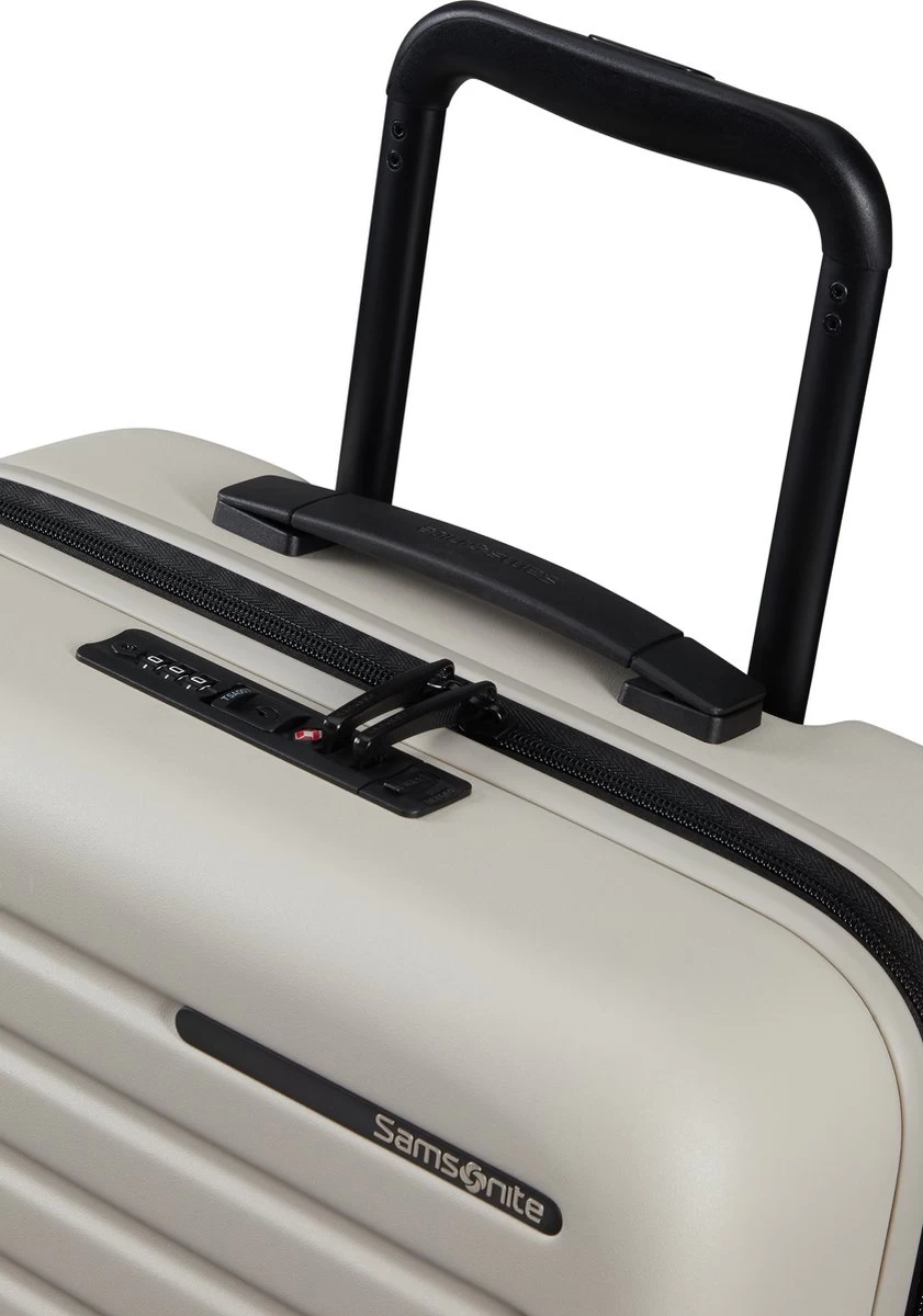 Samsonite Reiskoffer - Stackd Spinner Uitbreidbaar (4 Wielen) 55 Cm Handbagage - Sand - 2.8 Kg 13 Samsonite Reiskoffer - Stackd Spinner Uitbreidbaar (4 Wielen) 55 Cm Handbagage - Sand - 2.8 Kg - Afbeelding 13