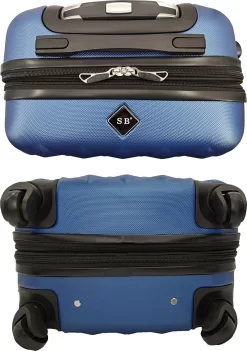 SB Travelbags Kofferset - 2 Delige 'Expandable' Koffer - Blauw - 65cm/55cm 12 SB Travelbags Kofferset - 2 Delige 'Expandable' Koffer - Blauw - 65cm/55cm -Reisopslagwinkel 844x1200 2
