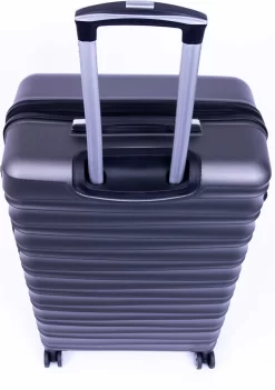 Tobeyz - Koffer - Donkergrijze Handbagage - Groot - Verrijdbaar Op 4 Wielen - Stevig ABS - Lichtgewicht, Trolley -Reisopslagwinkel 845x1200 3