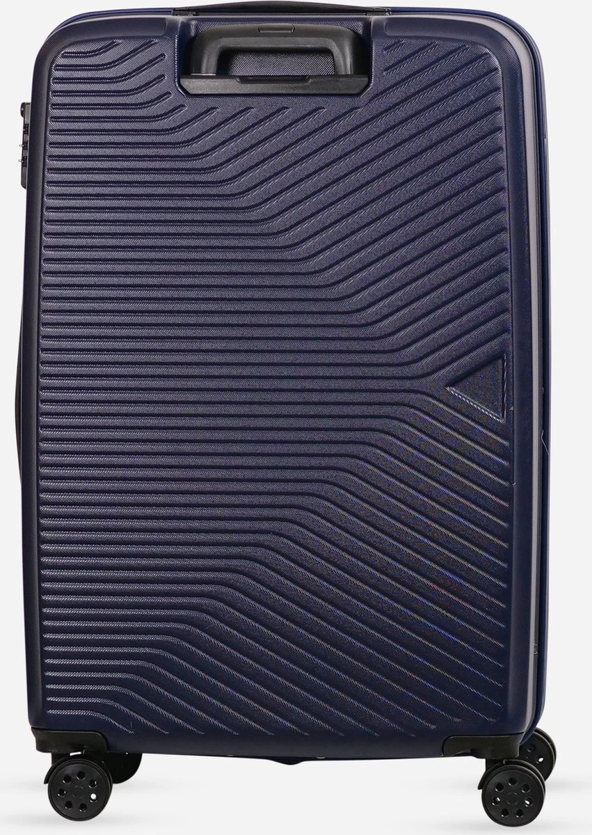 ©TROLLEYZ - Ibiza No.3 - Reiskoffer 69cm Met TSA Slot - Dubbele Wielen - 360° Spinners - 100% ABS - Reiskoffer In Ocean Blue 3 ©TROLLEYZ - Ibiza No.3 - Reiskoffer 69cm Met TSA Slot - Dubbele Wielen - 360° Spinners - 100% ABS - Reiskoffer In Ocean Blue - Afbeelding 3