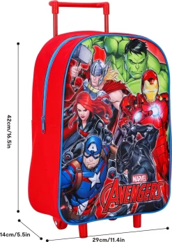 Marvel THE AVENGERS Trolley Koffertje Vakantie Logeren Tripjes -Reisopslagwinkel 853x1200