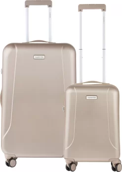CarryOn Skyhopper Kofferset – TSA Handbagage + Reiskoffer 78cm – Dubbele Wielen - Champagne 12 CarryOn Skyhopper Kofferset – TSA Handbagage + Reiskoffer 78cm – Dubbele Wielen - Champagne -Reisopslagwinkel 855x1200 3