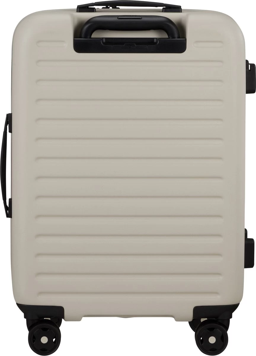 Samsonite Reiskoffer - Stackd Spinner Uitbreidbaar (4 Wielen) 55 Cm Handbagage - Sand - 2.8 Kg 6 Samsonite Reiskoffer - Stackd Spinner Uitbreidbaar (4 Wielen) 55 Cm Handbagage - Sand - 2.8 Kg - Afbeelding 6