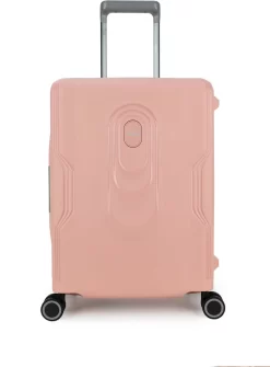 Decent Handbagage Koffer / Trolley / Reiskoffer - 55 Cm - 38 Liter - Polypropyleen - On-Tour - Roze