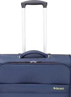 Decent Handbagage Koffer / Trolley / Reiskoffer - 50 Cm - 35 Liter - Polyester - Super-Light - Blauw -Reisopslagwinkel 888x1200