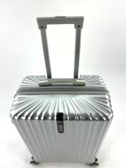 AATravel S Reiskoffer - Trolley ABS - Handbagage - Met Dubbele Wielen - 53 Cm - 37 Liter - Zilver -Reisopslagwinkel 900x1200 14