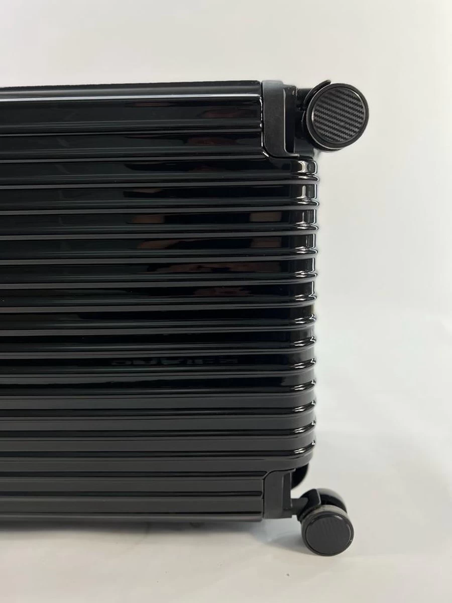 AATravel M Reiskoffer - Trolley ABS - Met Dubbele Wielen - 63 Cm - 66 Liter - Zwart 2 AATravel M Reiskoffer - Trolley ABS - Met Dubbele Wielen - 63 Cm - 66 Liter - Zwart - Afbeelding 2