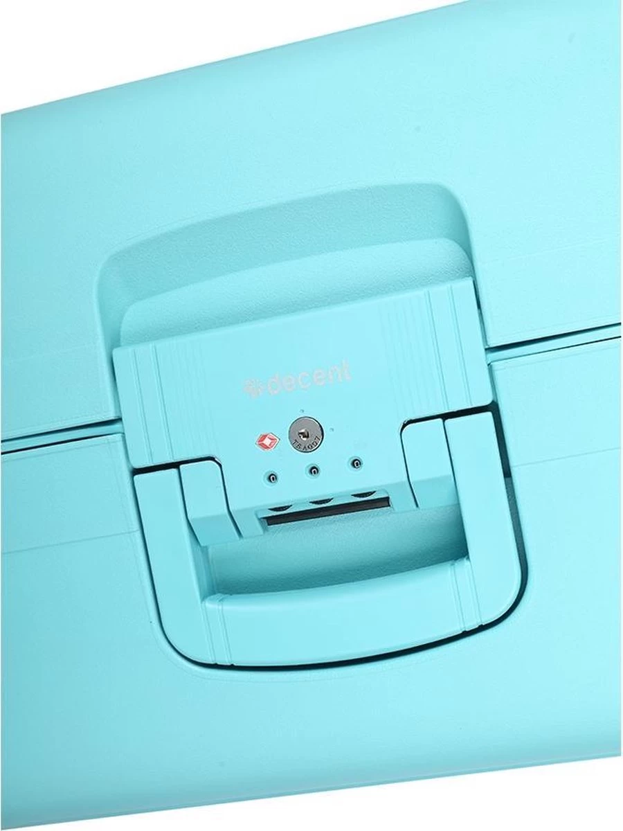 Decent Transit Large Koffer - 82 Cm - Lichtblauw 7 Decent Transit Large Koffer - 82 Cm - Lichtblauw - Afbeelding 7