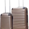 Castillo Quadrant - 2 Delige ABS Kofferset - Champagne