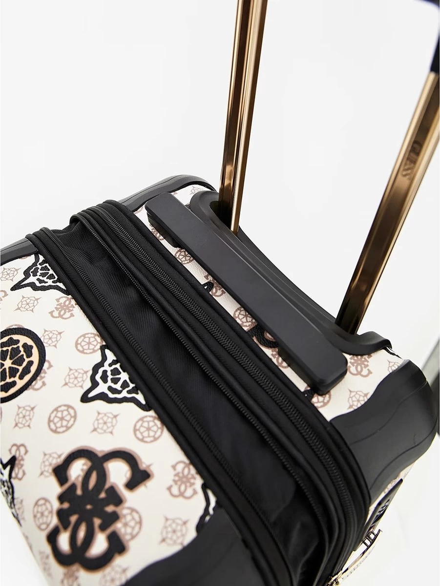 Guess House Party 18 In 4 Wheeler Dames Reiskoffer - Cream Multi Logo 7 Guess House Party 18 In 4 Wheeler Dames Reiskoffer - Cream Multi Logo - Afbeelding 7