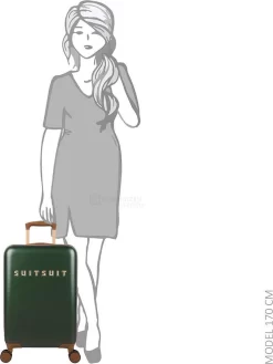 SUITSUIT - Fab Seventies Classic - Beetle Green - Handbagage (55 Cm) -Reisopslagwinkel 901x1200 3
