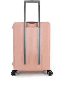 Decent Handbagage Koffer / Trolley / Reiskoffer - 55 Cm - 38 Liter - Polypropyleen - On-Tour - Roze 22 Decent Handbagage Koffer / Trolley / Reiskoffer - 55 Cm - 38 Liter - Polypropyleen - On-Tour - Roze -Reisopslagwinkel 902x1200