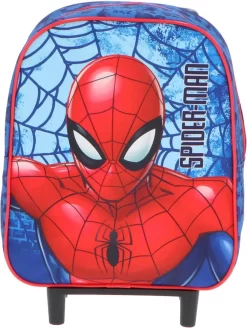 Spider-Man Spiderman Handbagage Reiskoffer/trolley - Blauw/rood - 28 Cm - Voor Kinderen -Reisopslagwinkel 903x1200 3