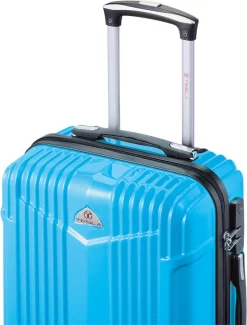 Tesla PC - Handbagage Koffer - 55x35x20 Cm - 4 Wielen - Licht Blauw 9 Tesla PC - Handbagage Koffer - 55x35x20 Cm - 4 Wielen - Licht Blauw -Reisopslagwinkel 913x1200 1