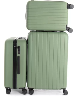 AttitudeZ Azur Reiskoffer Medium Olijfgroen 67cm - TSA-slot -Reisopslagwinkel 915x1200 3